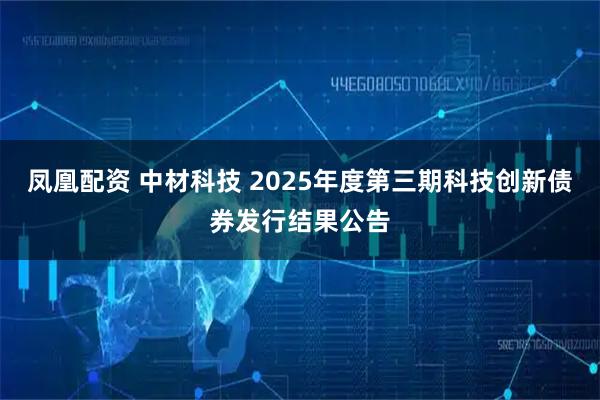 凤凰配资 中材科技 2025年度第三期科技创新债券发行结果公告
